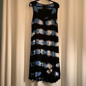 Tye Dye High Low Dress